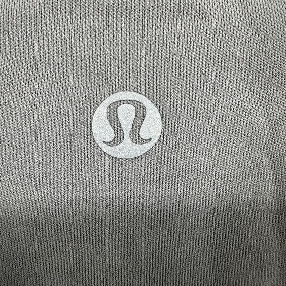 Lululemon Wunder Under Crop High Roll Down Scallop Luxtreme 23" Lunar Rock 10 - Picture 3 of 5